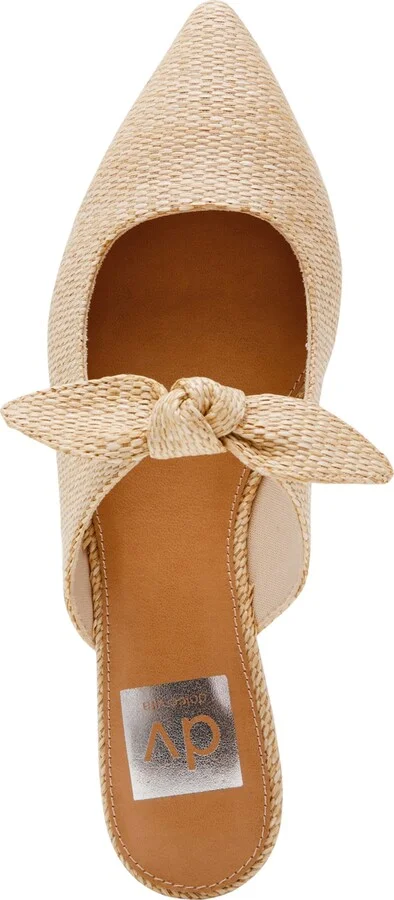 Dv Dolce Vita Women's Christian Bow Knot Mule Slide Flats - Image 9