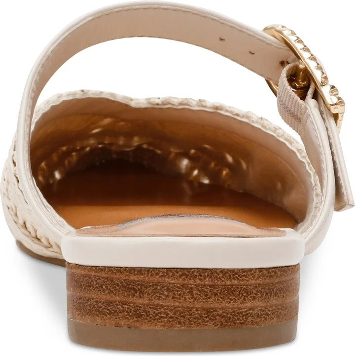 Dv Dolce Vita Women's Domain Raffia Woven Flat Mules - Image 8