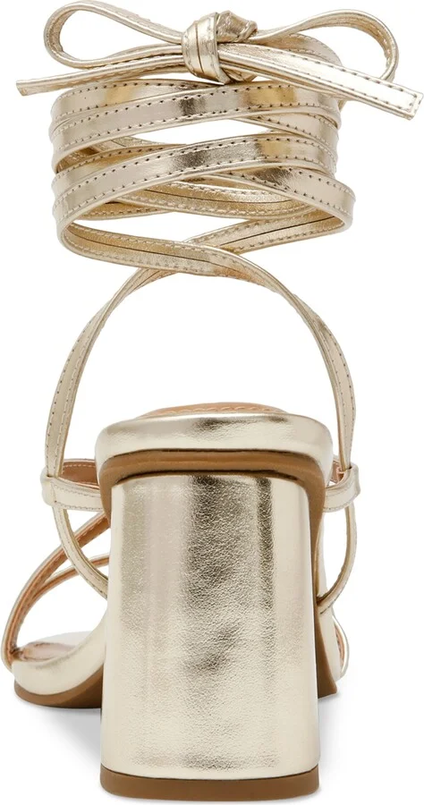 Dv Dolce Vita Women's Haze Strappy Lace-Up Block-Heel Dress Sandals - Image 3