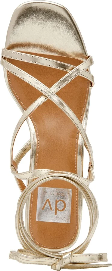 Dv Dolce Vita Women's Haze Strappy Lace-Up Block-Heel Dress Sandals - Image 4