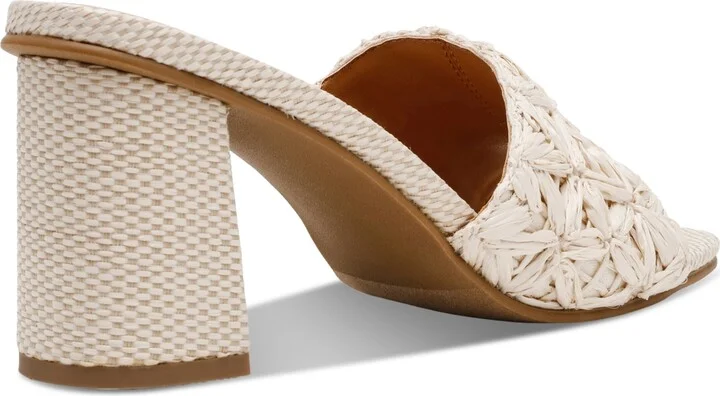 Dv Dolce Vita Women's Honey Raffia Block-Heel Dress Sandals - Image 6