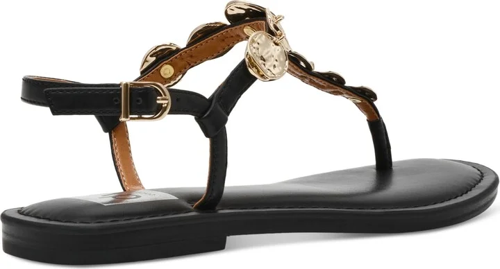 Dv Dolce Vita Women's Jaime Embellished Jewelry T-Strap Flat Sandals - Image 6