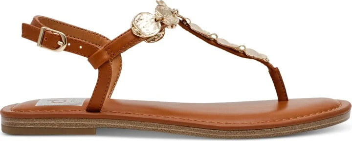 Dv Dolce Vita Women's Jaime Embellished Jewelry T-Strap Flat Sandals - Image 7