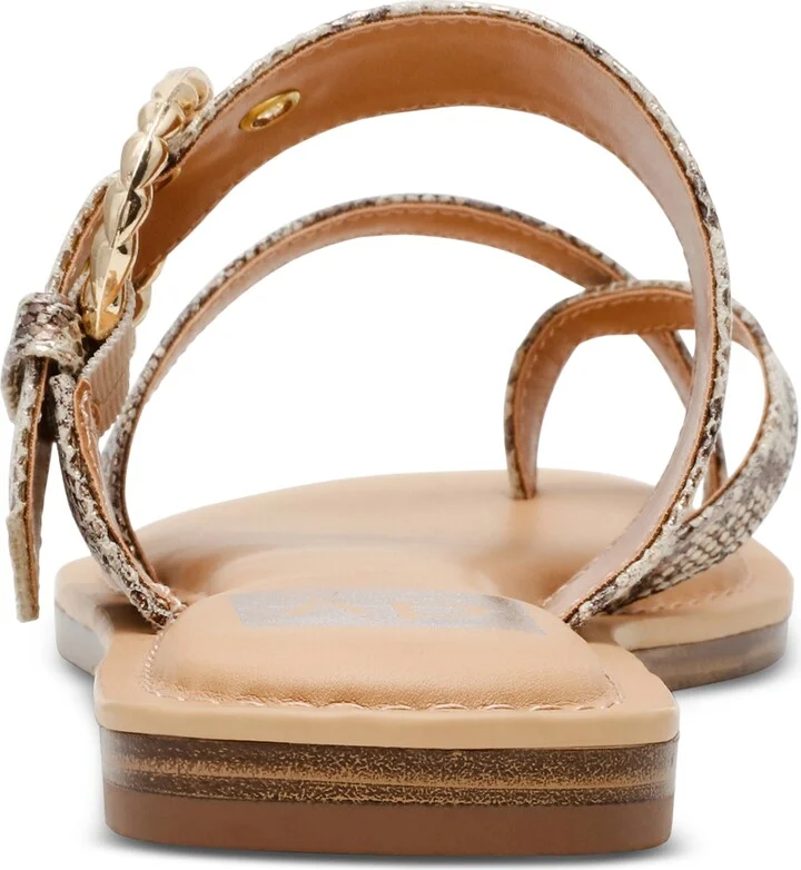 Dv Dolce Vita Women's Joolz Buckle Slip-On Flat Sandals - Image 8