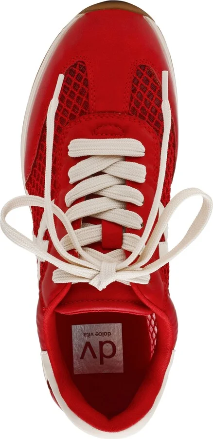 Dv Dolce Vita Women's Joque Mesh Sporty Retro Lace-Up Sneakers - Image 9
