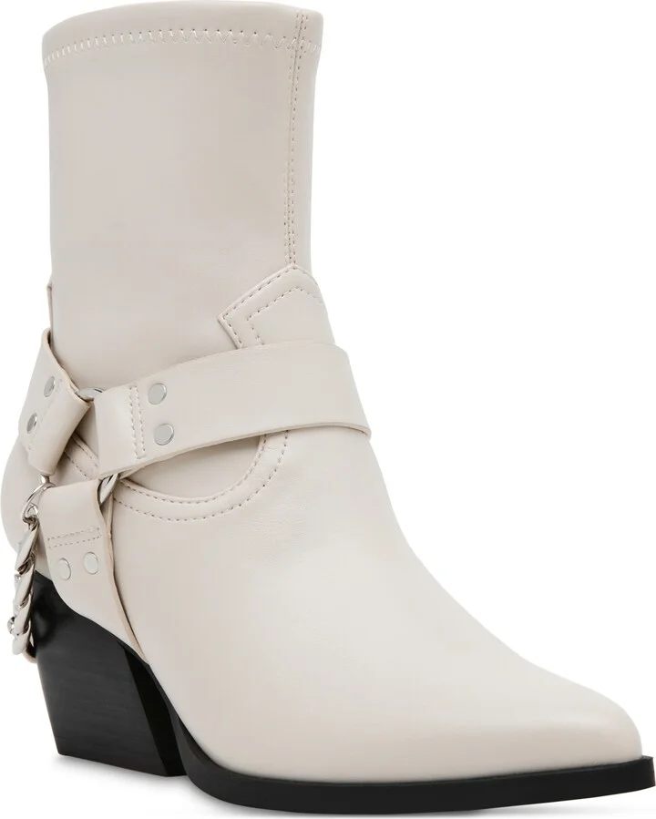 Dv Dolce Vita Women's Keeler Harness Moto Engineer Chain Heeled Boots