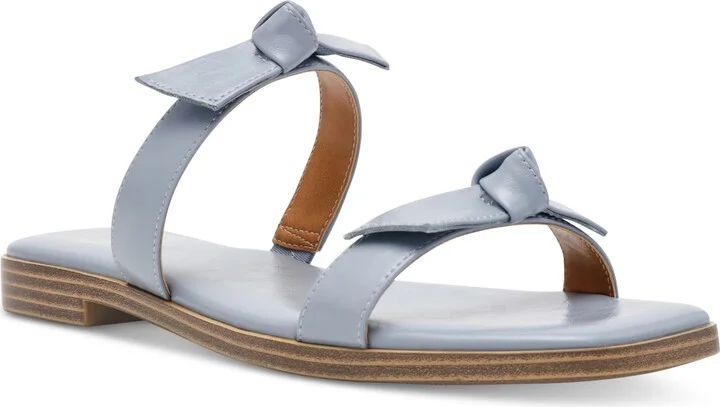 Dv Dolce Vita Women's Medford Two-Band Bow Flat Sandals