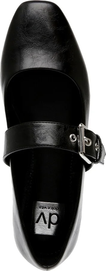 Dv Dolce Vita Women's Mellie Buckle Strap Mary Jane Flats - Image 4