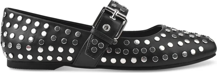 Dv Dolce Vita Women's Mellie Buckle Strap Studded Mary Jane Flats - Image 2
