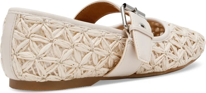Dv Dolce Vita Women's Mellie Woven Buckle Mary Jane Flats - Image 6