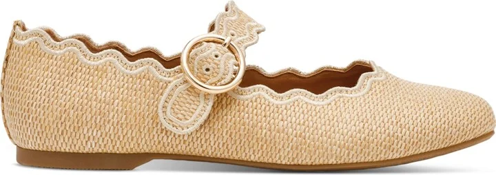 Dv Dolce Vita Women's Melora Buckle Scalloped Mary Jane Flats - Image 2