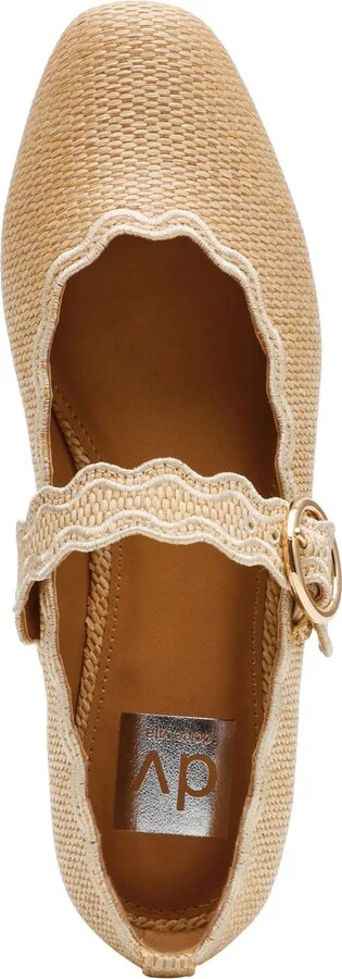 Dv Dolce Vita Women's Melora Buckle Scalloped Mary Jane Flats - Image 4