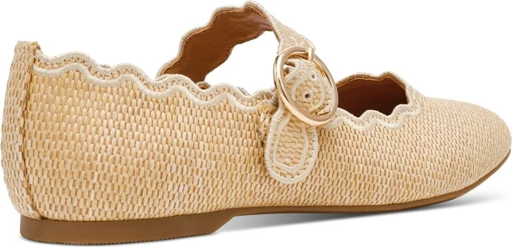 Dv Dolce Vita Women's Melora Buckle Scalloped Mary Jane Flats - Image 6