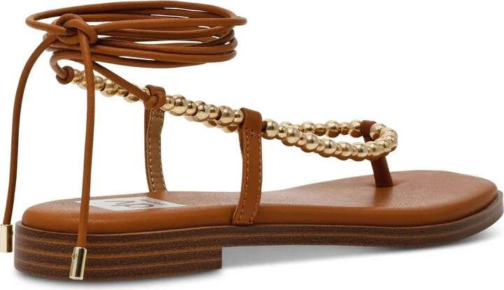 Dv Dolce Vita Women's Mirielle Beaded Lace-Up Gladiator Flat Sandals - Image 6