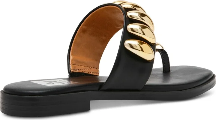 Dv Dolce Vita Women's Moon Embellished Thong Slide Flat Sandals - Image 6