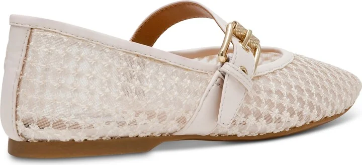 Dv Dolce Vita Women's Mulaney Floral Lace Mesh Mary Jane Flats - Image 6