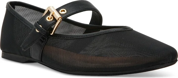 Dv Dolce Vita Women's Mulaney Mesh Buckle Mary Jane Flats
