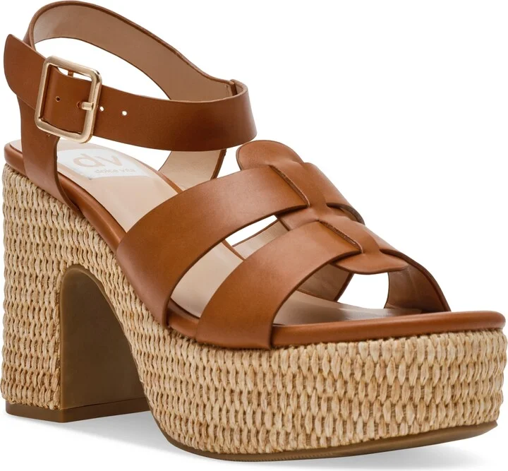 Dv Dolce Vita Women's Mullen Platform Block-Heel Sandals