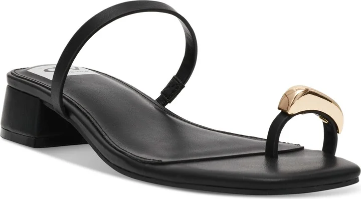 Dv Dolce Vita Women's Narra Toe-Ring Block-Heel Dress Sandals