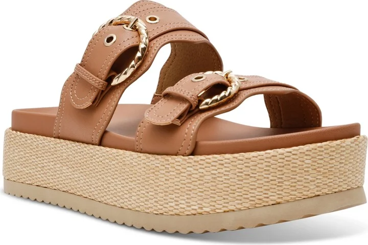 Dv Dolce Vita Women's Serpent Double Band Footbed Sandals