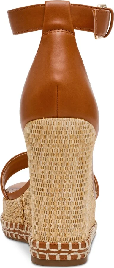 Dv Dolce Vita Women's Tammara Ankle-Strap Platform Whipstitch Wedge Sandals - Image 3