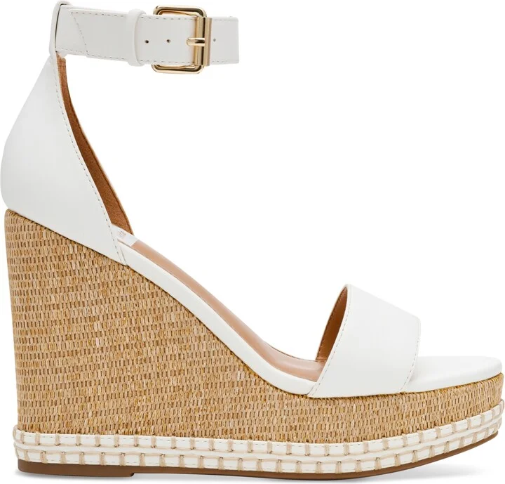 Dv Dolce Vita Women's Tammara Ankle-Strap Platform Whipstitch Wedge Sandals - Image 7