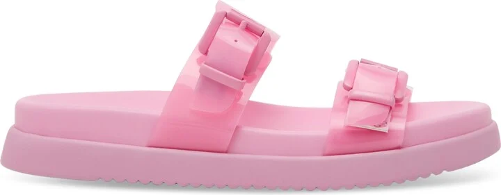 Dv Dolce Vita Women's Ubar Double Buckle Footbed Flat Sandals - Image 2
