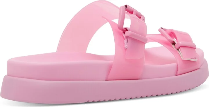 Dv Dolce Vita Women's Ubar Double Buckle Footbed Flat Sandals - Image 6