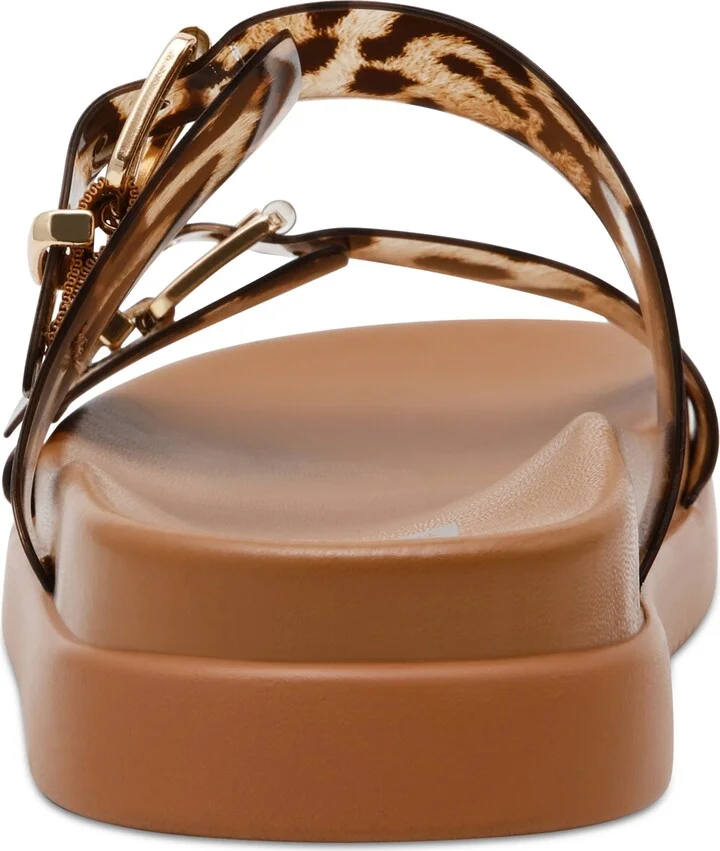 Dv Dolce Vita Women's Ubar Double Buckle Footbed Flat Sandals - Image 8