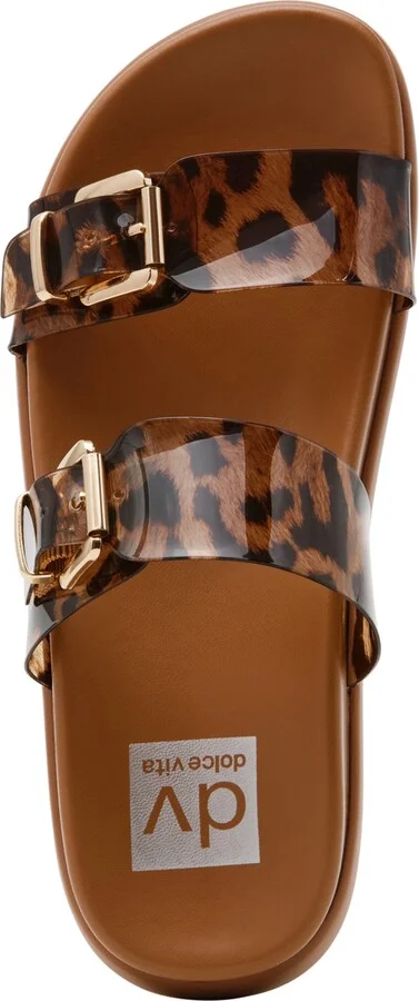 Dv Dolce Vita Women's Ubar Double Buckle Footbed Flat Sandals - Image 9