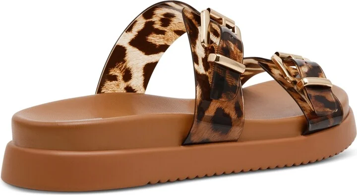 Dv Dolce Vita Women's Ubar Double Buckle Footbed Flat Sandals - Image 11