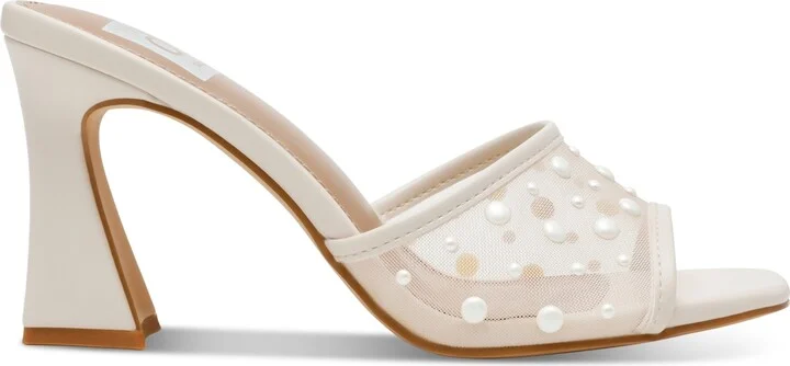 Dv Dolce Vita Women's Yossi Pearl Mesh Slide Dress Sandals - Image 2