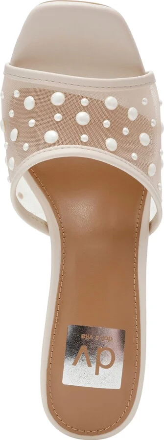 Dv Dolce Vita Women's Yossi Pearl Mesh Slide Dress Sandals - Image 4