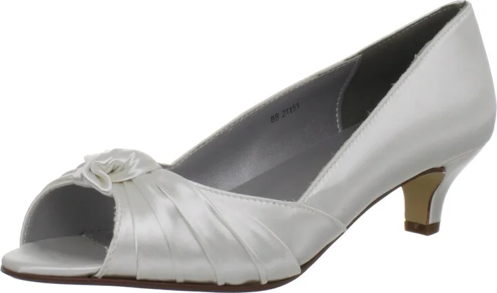 Dyeables Women's Becky Peep-Toe Pump