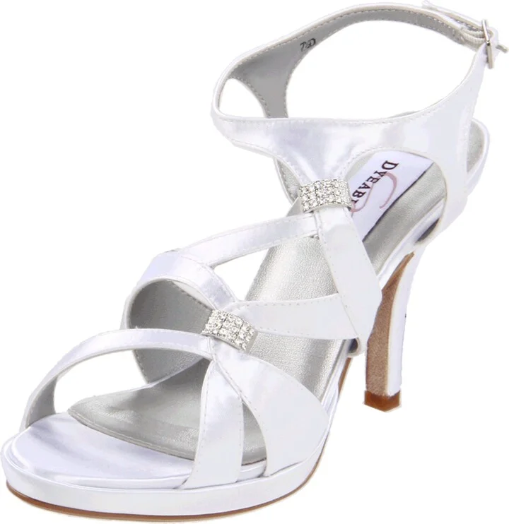 Dyeables Women's Claire Leather Platform Sandal