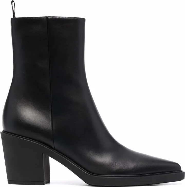 Dylan leather ankle boots