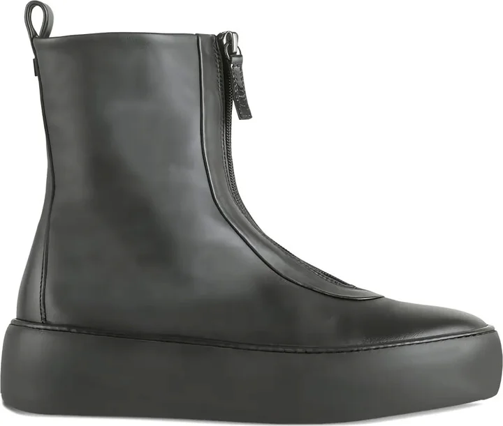 Dylan platform zip-up ankle boots