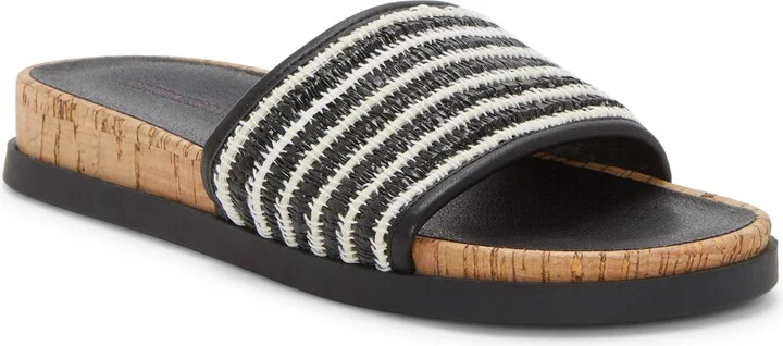 BLACK MULTI RAFFIA