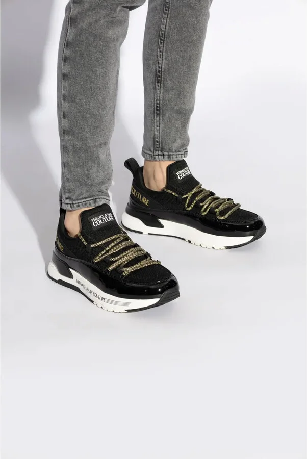 Dynamic logo-print sneakers - Image 2