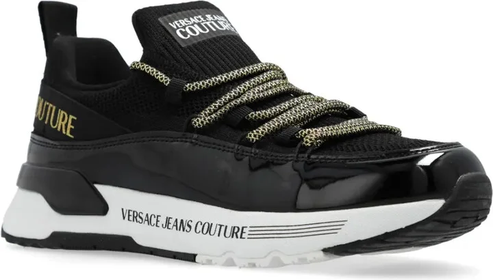 Dynamic logo-print sneakers - Image 4