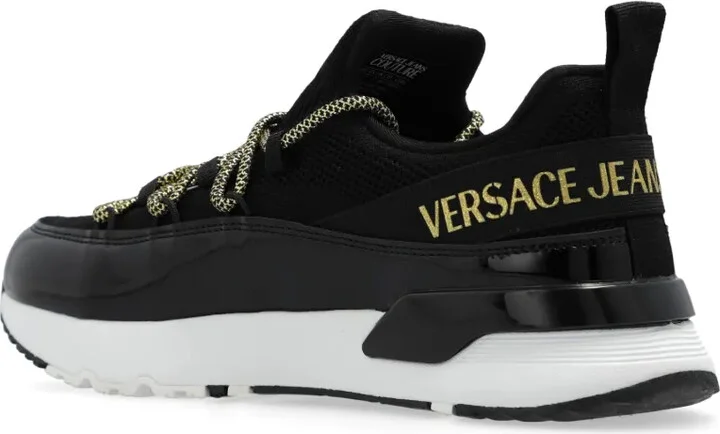 Dynamic logo-print sneakers - Image 5