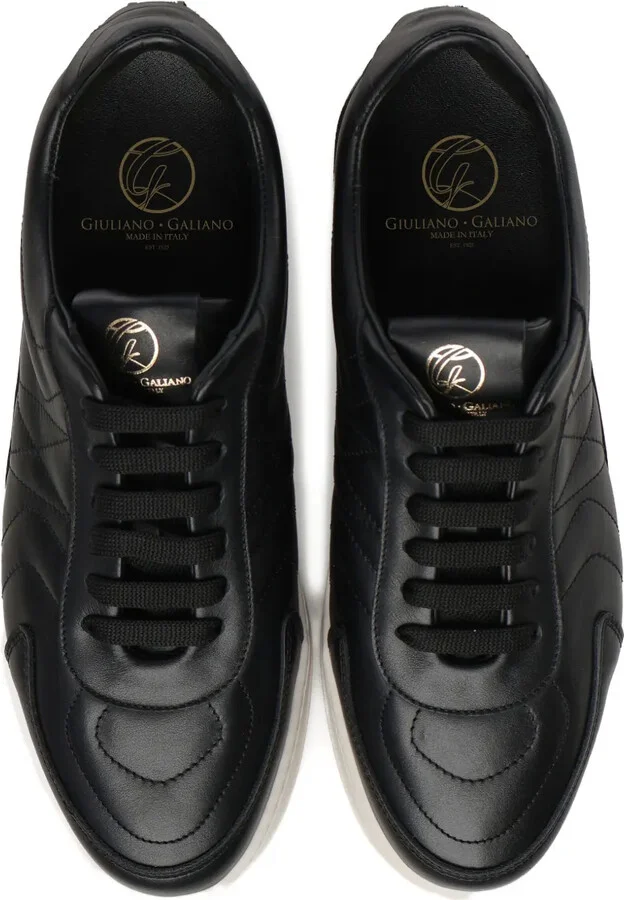 Dynasty quilted lace-up sneakers - Image 4