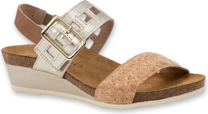 Cork Leather/ Rdnt Gld/ Latte
