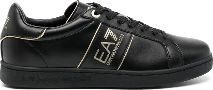 EA7 Classic leather sneakers