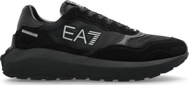 Ea7 Emporio Armani Logo Detail Sneakers