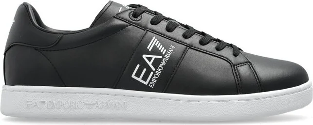 Ea7 Emporio Armani Logo Detailed Lace-Up Sneakers