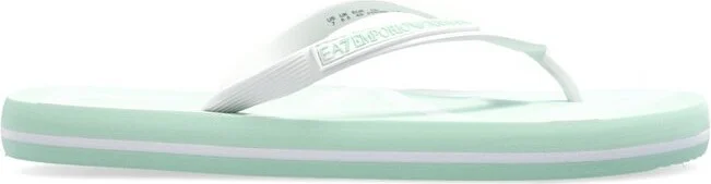 Ea7 Emporio Armani Logo Flip Flop Sandals