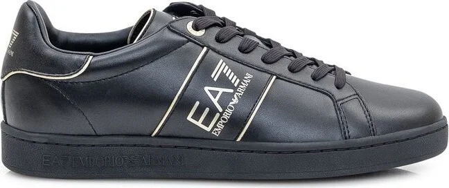 Ea7 Emporio Armani Logo-Printed Lace-Up Sneakers