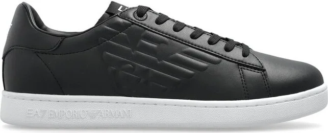 Ea7 Emporio Armani Logo-Printed Lace-Up Sneakers