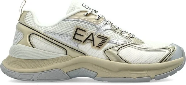 Ea7 Emporio Armani Mesh Lace-Up Sneakers